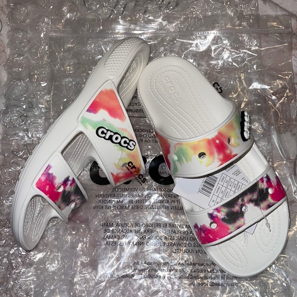 Croc Sandals Tie Dye - Picture 2 of 6